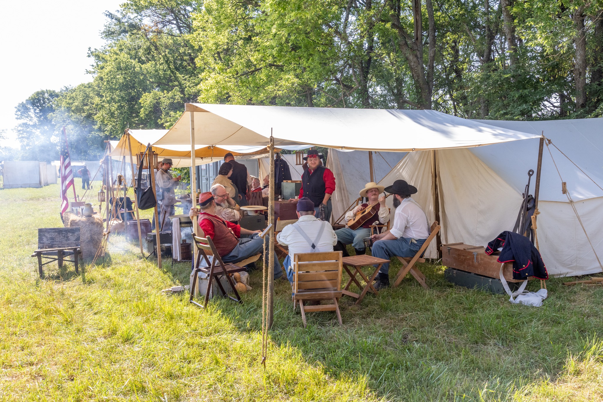 Camp scene