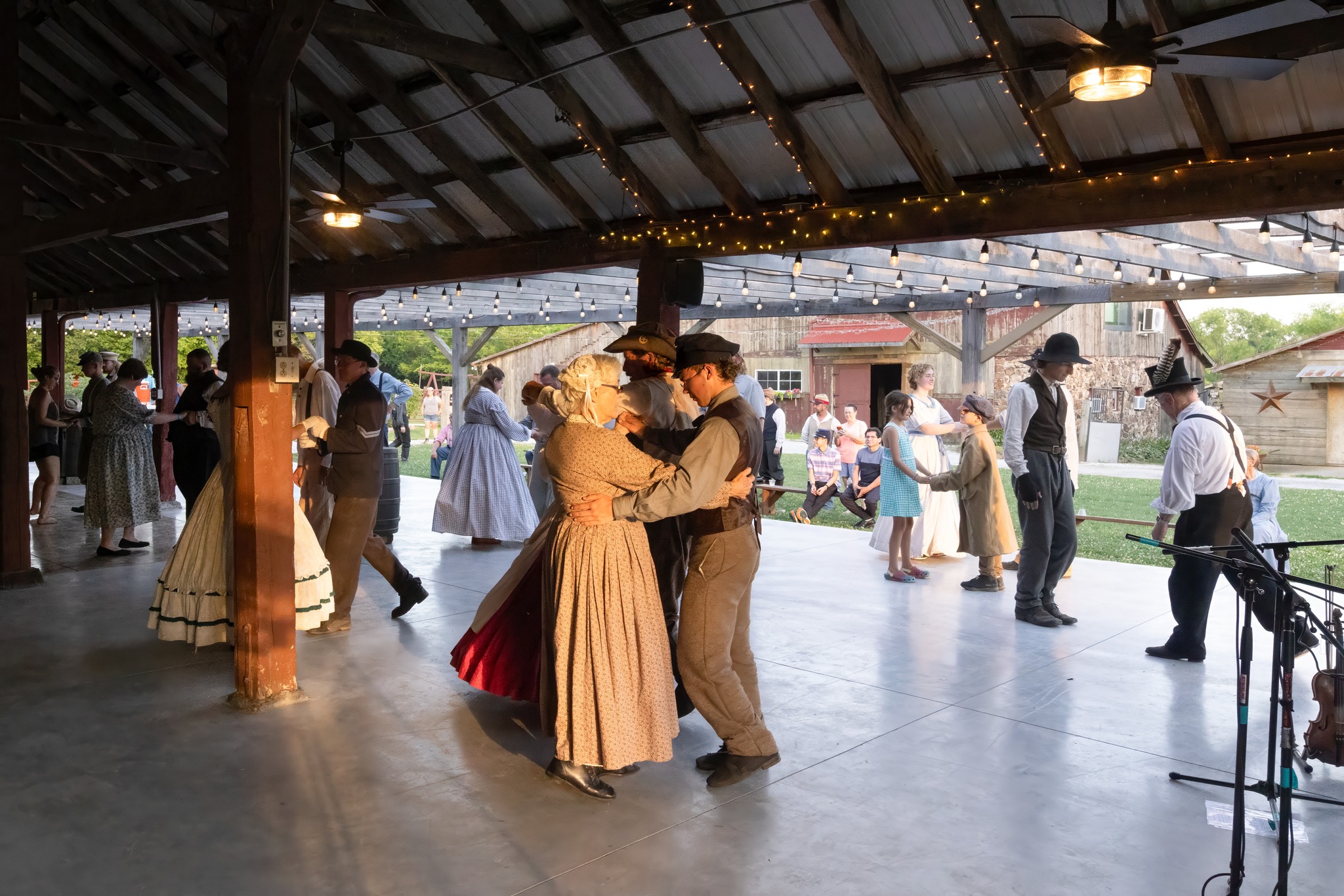 Civil War Dance at the ranch