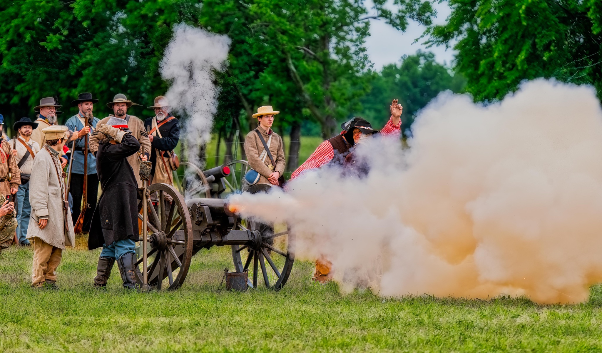 Cannon blast