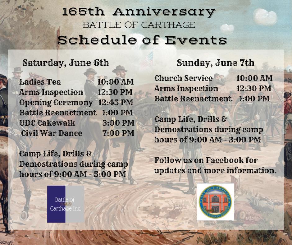 Reenactors in formation